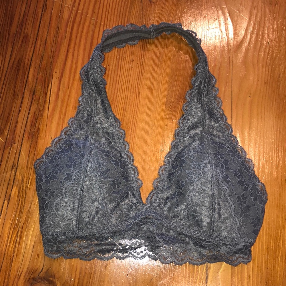 Grey Gilly Hicks Halter Bralette